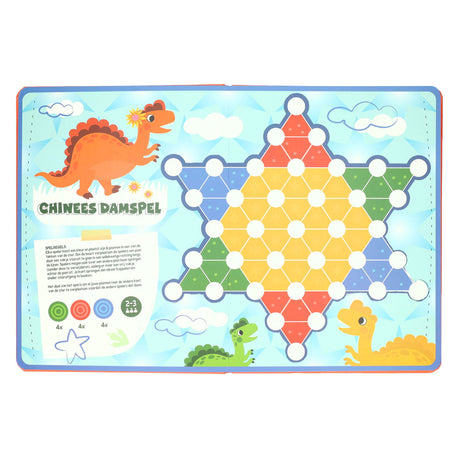 Vince il libro Holland Board Games 8 giochi dinosauro - 3 anni.