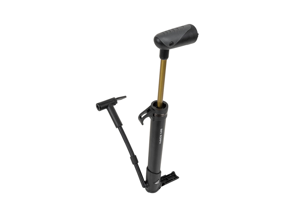 Mini pompa Topeak mini morph con tubo pompa 7 cm