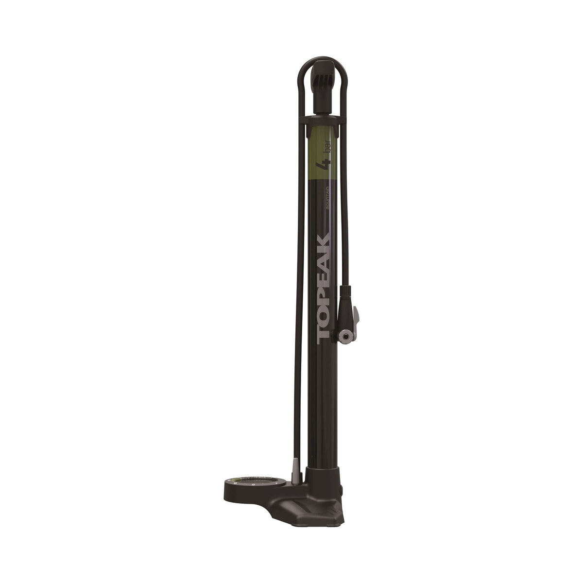 Pompa da pavimento Topeak Joeblow Mountain Ex con tubo della pompa da 100 cm