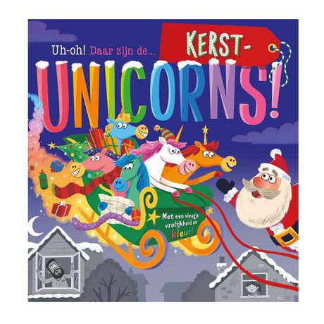 Editori Rebo uh-oh! ci sono gli... unicorni di Natale
