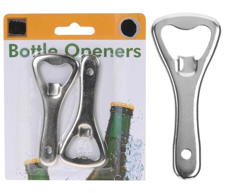 Eccellente apribottiglie per casalinghi in metallo 9 cm 2 parti