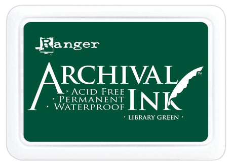 Ranger ink ranger • libreria di tamponi di inchiostro d'archivio verde