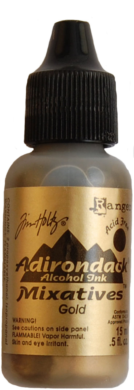 Ranger ink ranger • tim holtz adirondack miscelativi di inchiostri alcolici oro 15 ml