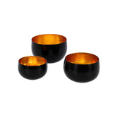 Ciotole Marrakech nere royal set da 3 | 4 pezzi