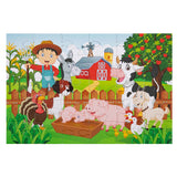 Fattoria puzzle di gruppo creativo artigianale, 30 pz.