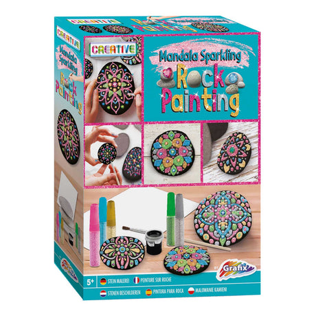 Grafix Stones Paint Mandala scintillante