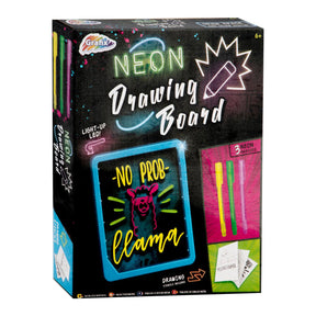 Insegna al neon Grafix con luce