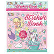 Libro di adesivi Grafix con sirena unicorno