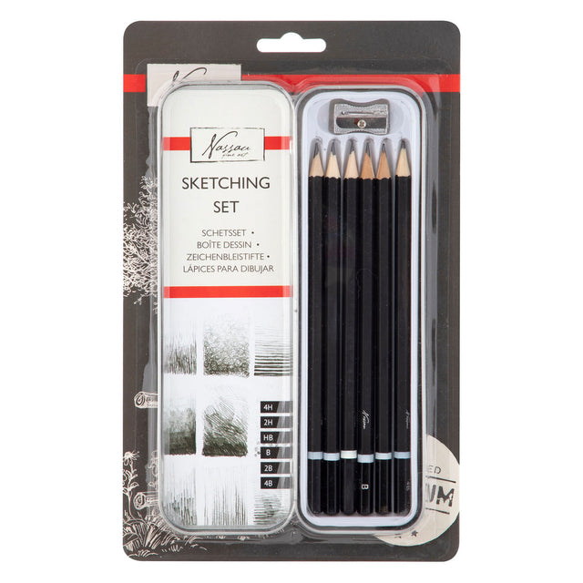 Set di schizzi e disegni Nassau fine art Nassau, 7 pezzi.