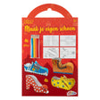 Set artigianale Grafix Sinterklaas: crea la tua scarpa 4 disegni + 4 matite