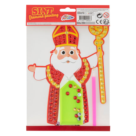 Pittura diamante mosaico Grafix Sinterklaas - pietre xl