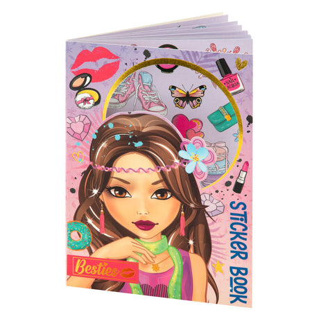Libro di adesivi delle migliori amiche del gruppo artigianale creativo