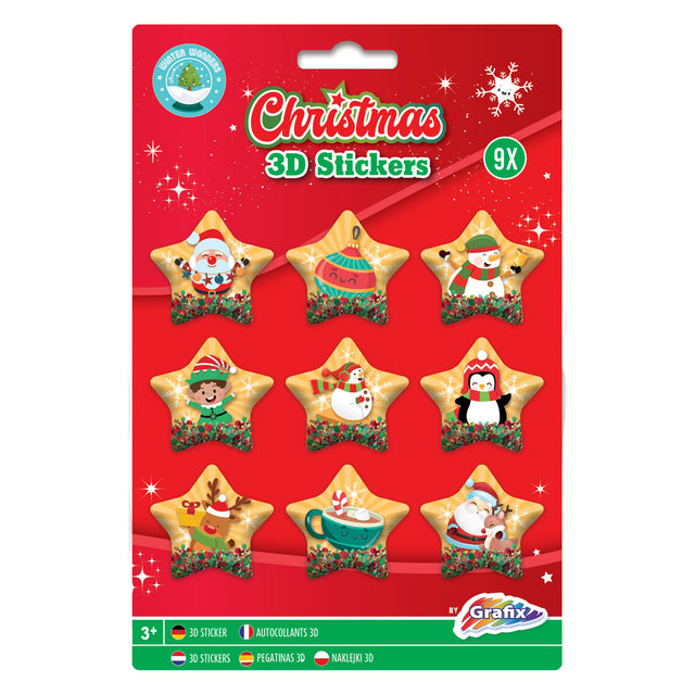 Grafix adesivi 3D Natale