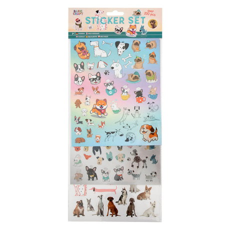 Creative Craft Group Stickrset Dogs, 100 °.