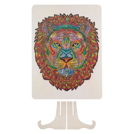 Moxy puzzle in legno leone 140 pezzi 30x22cm