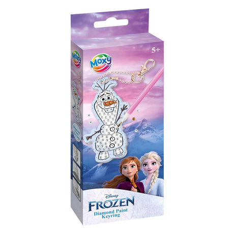 Moxy crea il tuo portachiavi con diamond painting Olaf