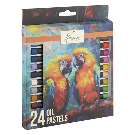 Pittura pastello a olio del gruppo creativo artigianale, set di 24