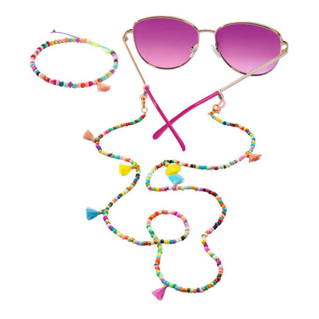 Set di accessori per gioielli Besties, cordino per occhiali con braccialetto