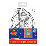 Creative craft group club van sinterklaas schilder je eigen canvas a5