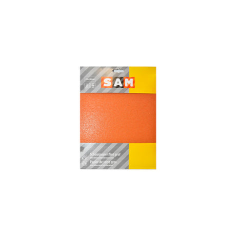 Sam carta vetrata professionale secca media grossolana 3 fogli.