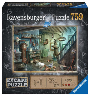 Ravensburger puzzle escape 8 seminterrato proibito 759 pezzi
