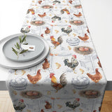 Runner da tavolo Ambiente Allevamento di polli 40x150