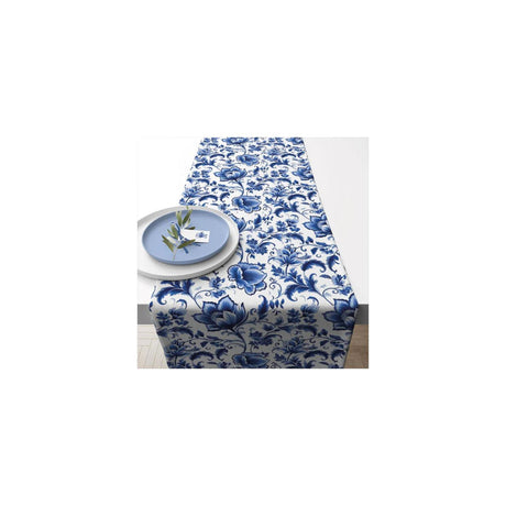 Runner da tavolo Ambiente 40x150 cm fiori blu delft