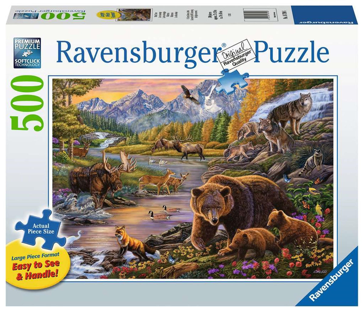 Ravensburger Puzzle Wilderness - Puzzle - 500 pezzi