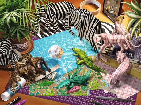 Ravensburger puzzle origami avventura 1500 pezzi