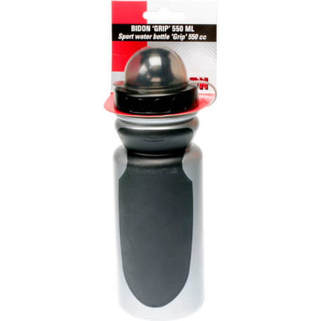 Simson Bidon Grip Incl. Cappuccio in tessuto Grigio nero da 550 ml su carta