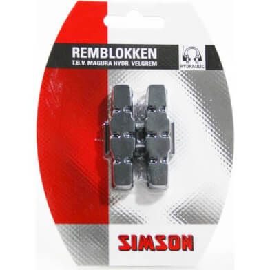 Simson Brake Block Set Magura Hydr. Velgrem HS33 HS11 Impostato sulla mappa
