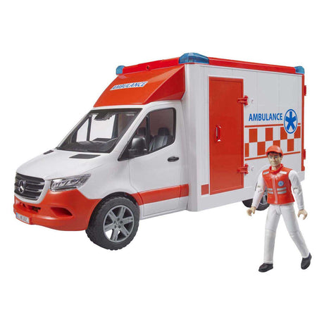 Ambulanza Bruder Mercedes Sprinter con paramedico - suono leggero - 2676