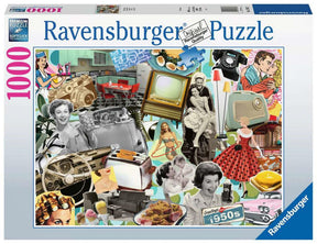 Puzzle Ravensburger anni '50 1000 pezzi