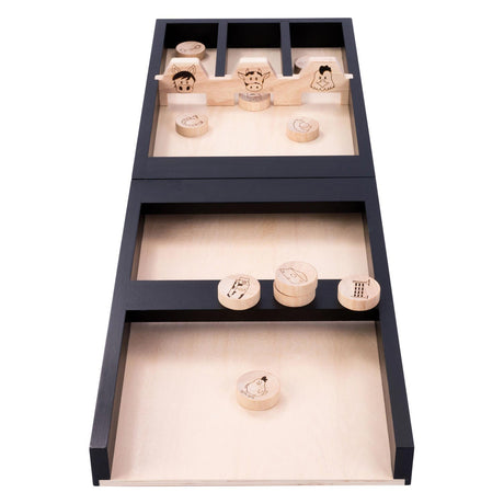 Animali da shuffleboard per bambini in legno, 80 cm