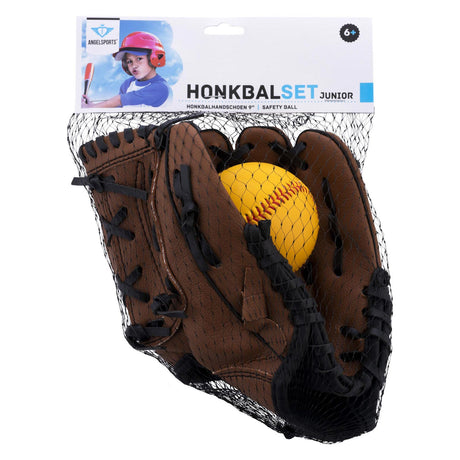Set da baseball Engelhart in pelle artificiale