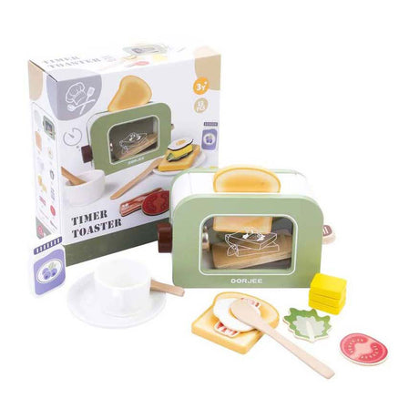 Tostapane in legno con timer
