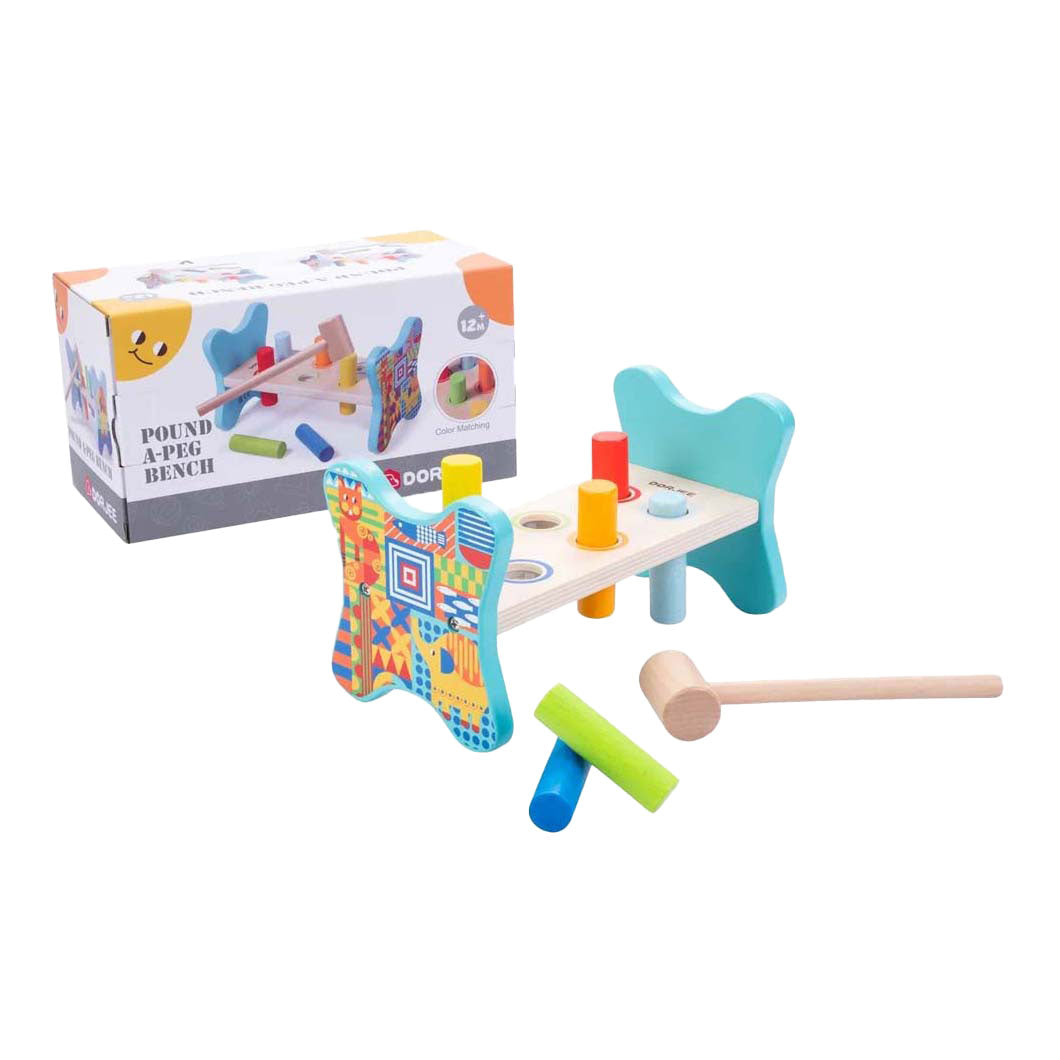 Dorjee Hammer Panca in legno elefante