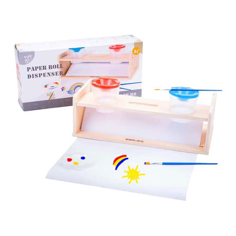 Portarotolo di carta Dorjee in legno