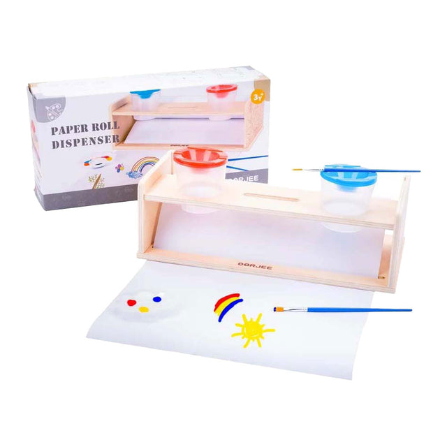 Portarotolo di carta Dorjee in legno
