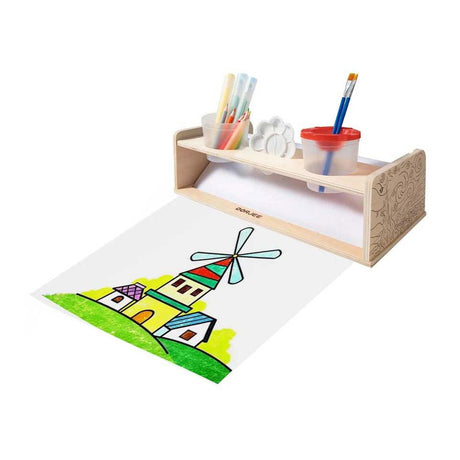 Portarotolo di carta Dorjee in legno