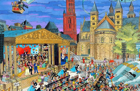 Puzzle Ravensburger: maastricht 1000 pezzi