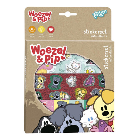 Set di adesivi Bambolino Toys woezel pip