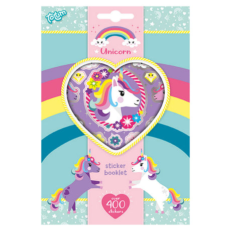 Fogli adesivi Totum unicorno, 4 pz.
