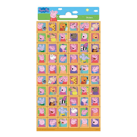 Foglio adesivo Totum Peppa Pig