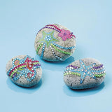 Set artigianale Totum pietre decorative con stelle marine incl. Oltre 350 strass: consigli regalo per stelle marine, giocattoli creativi per il fai da te di ragazze e ragazzi
