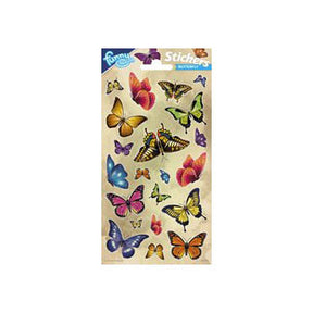 Foglio adesivo Totum glitter - farfalle