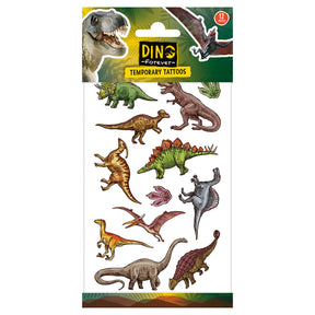 Globos tatua i dinosauri
