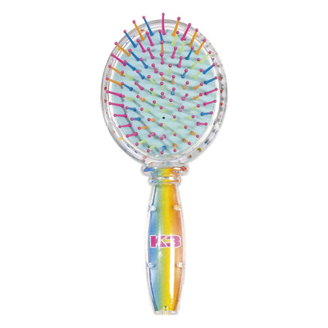 Spazzola per capelli per bambini Totum k3 glitter - giocattolo per ragazze junior dai 3 anni - con glitter in movimento - studio 100 kids beauty