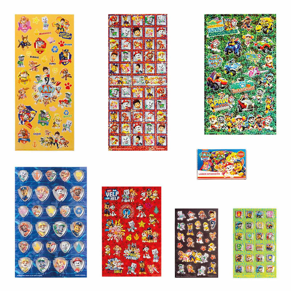 Set di super adesivi Totum - Paw Patrol