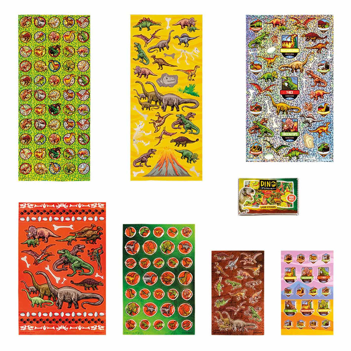 Set di super adesivi Totum - dinosauro